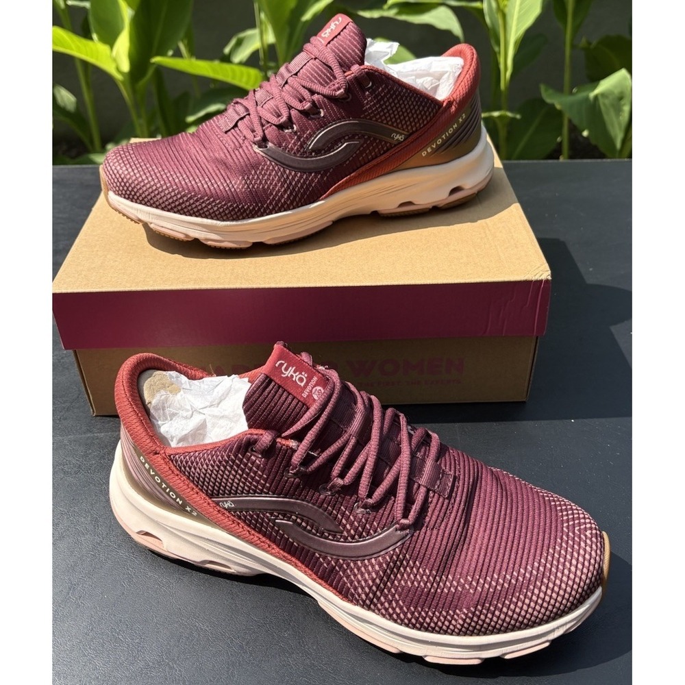 Ryka Devotion X 2 Women's Fashion Sneakers Windsor Red Size 12W NIB
